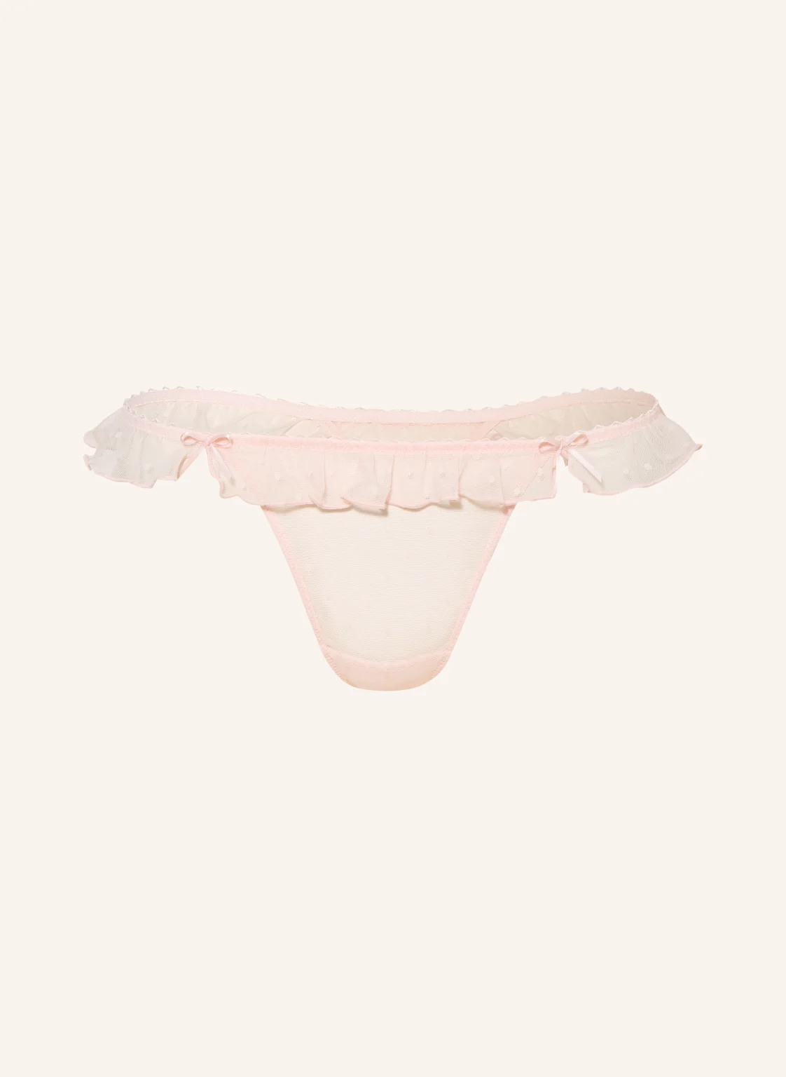 MARIE JO String NOOVA mit Rüschen