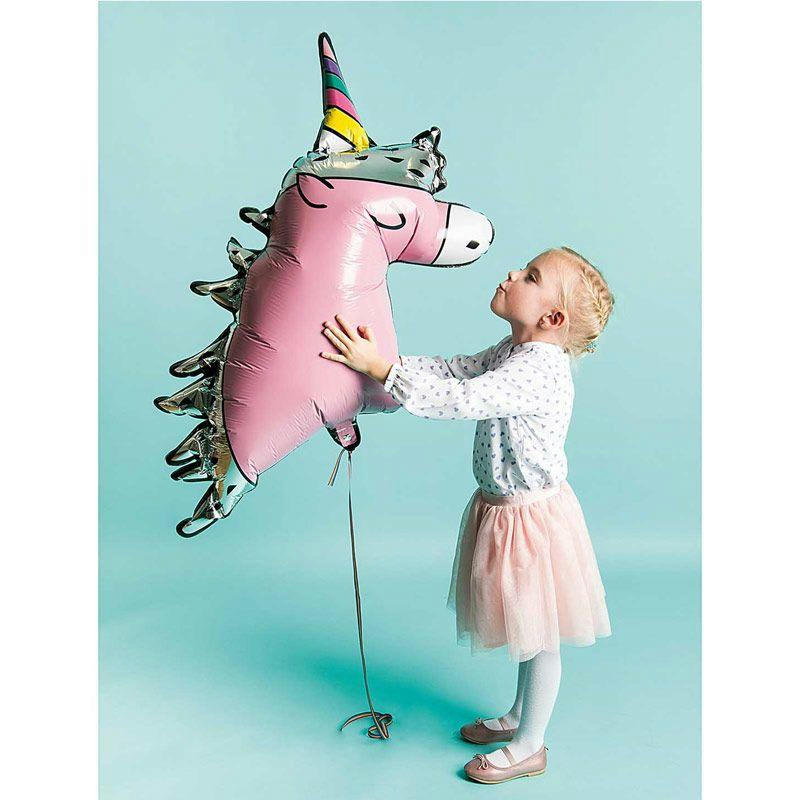 LICORNE - Ballon aluminium licorne