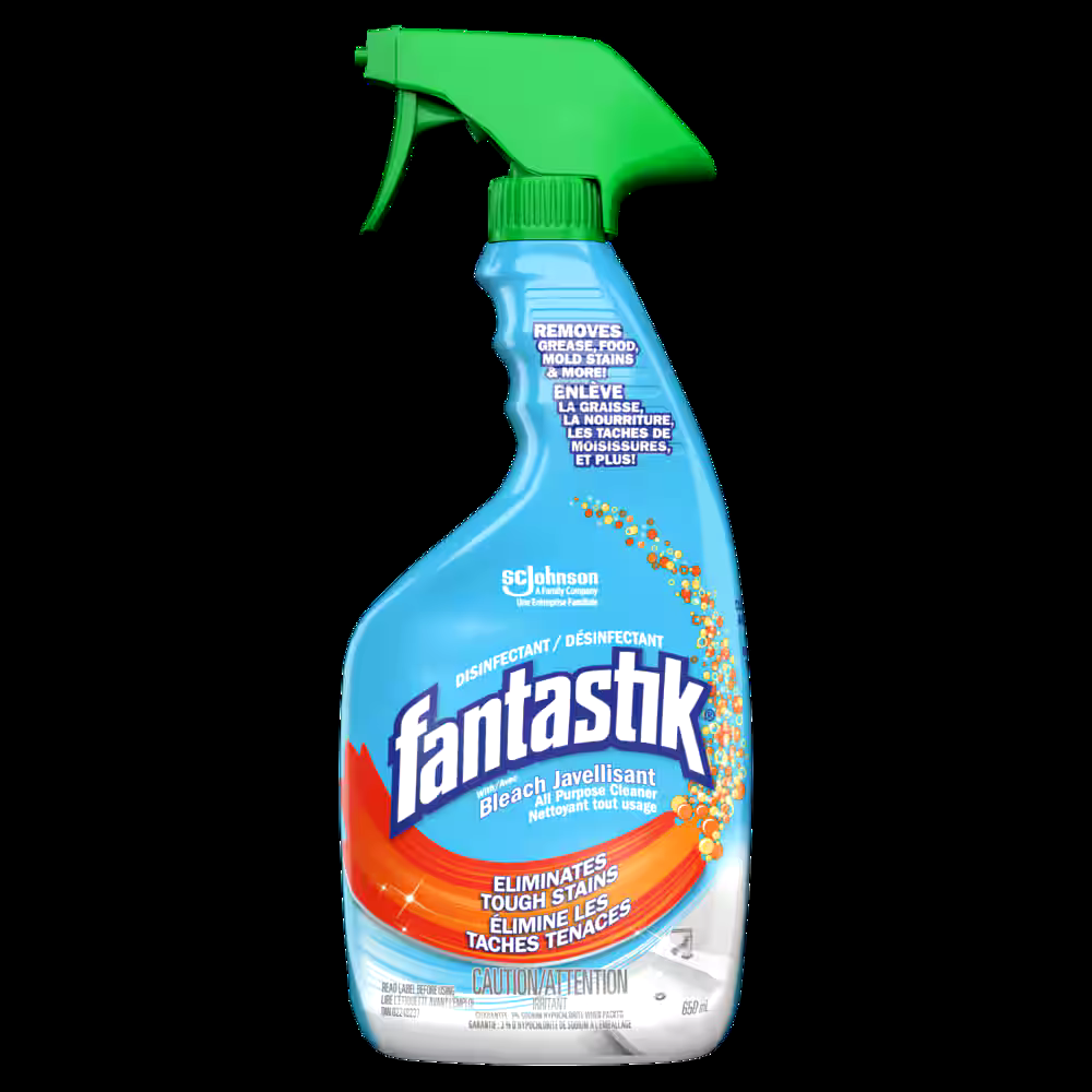 Fantastik All-Purpose Disinfectant Spray with Bleach, 650-mL
