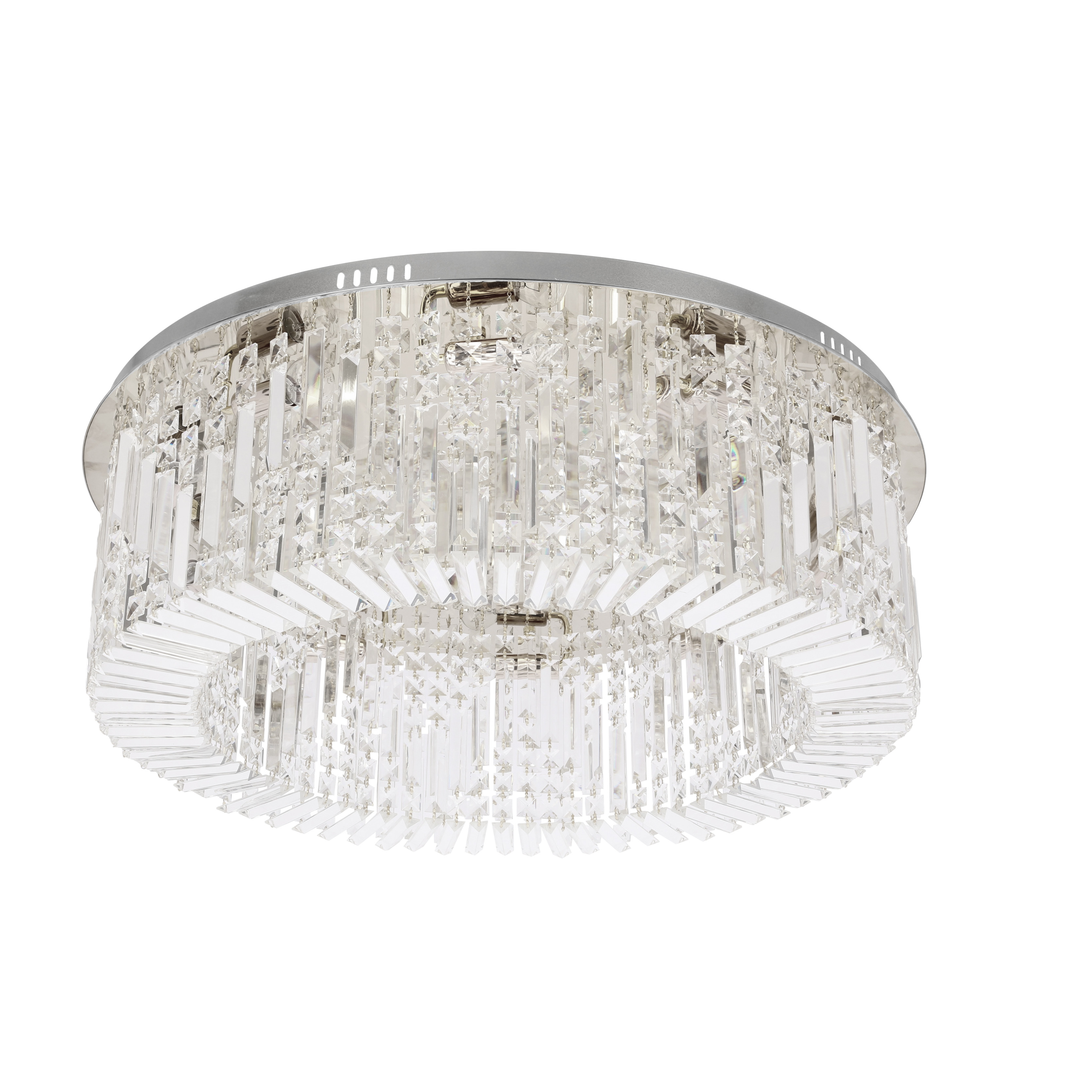 Lampa sufitowa chromowana przezroczysty Maranga 10xE14x10W Candellux