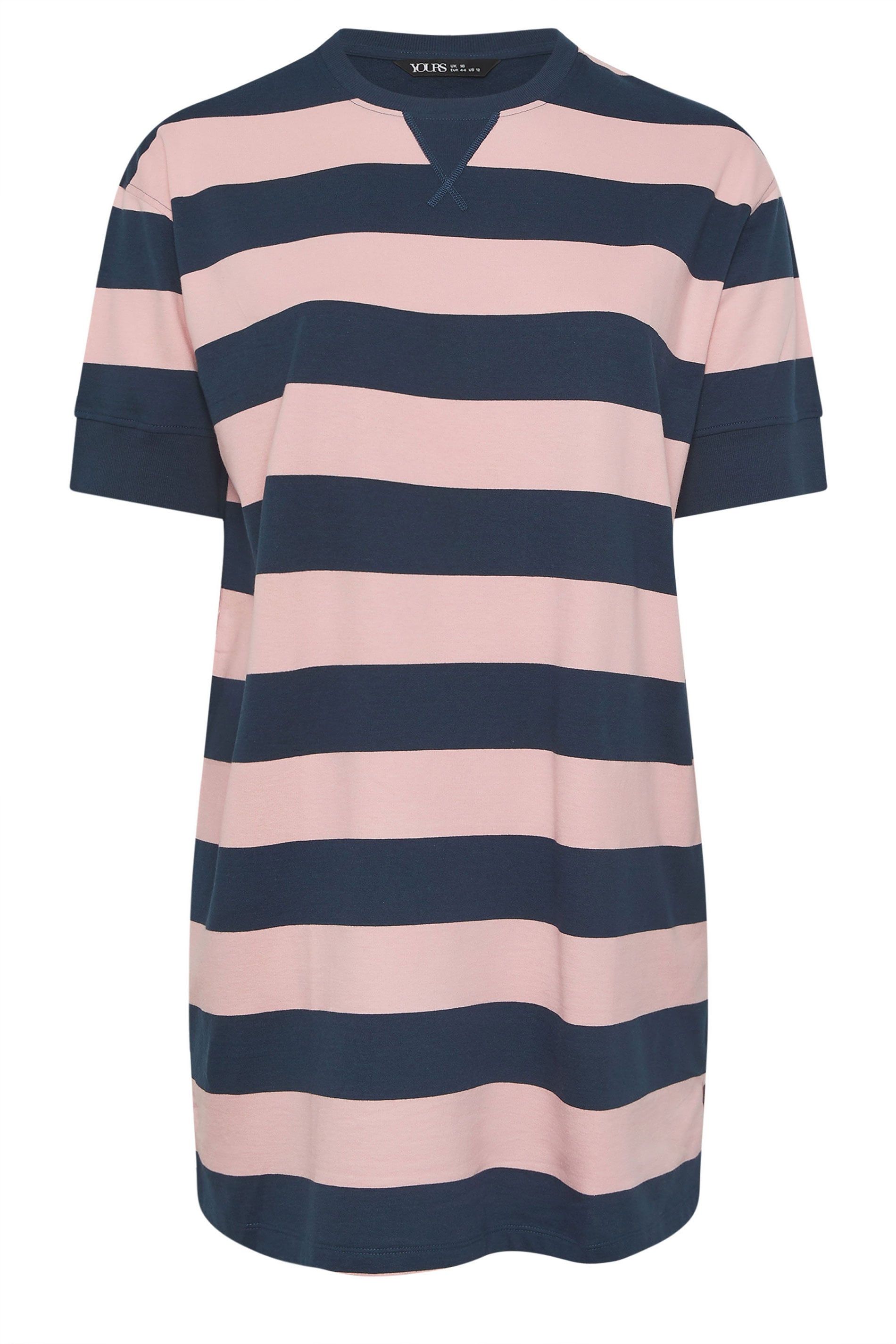 Yours Stripe T-Shirt Dress