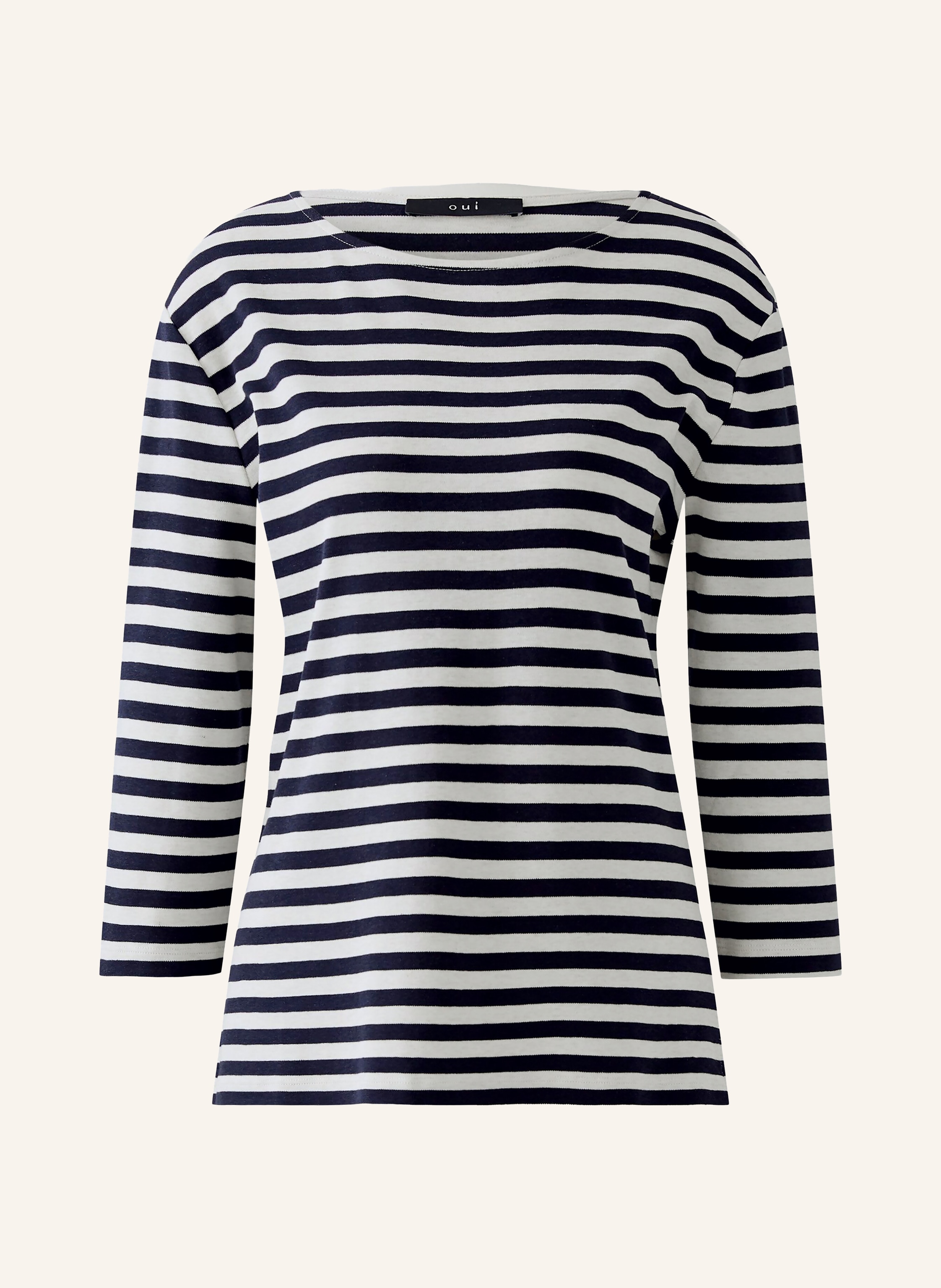 Oui Shirt SOLEILA mit 3/4-Arm