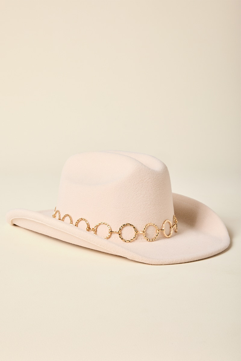 Dianna Circle Chain Cowboy Hat