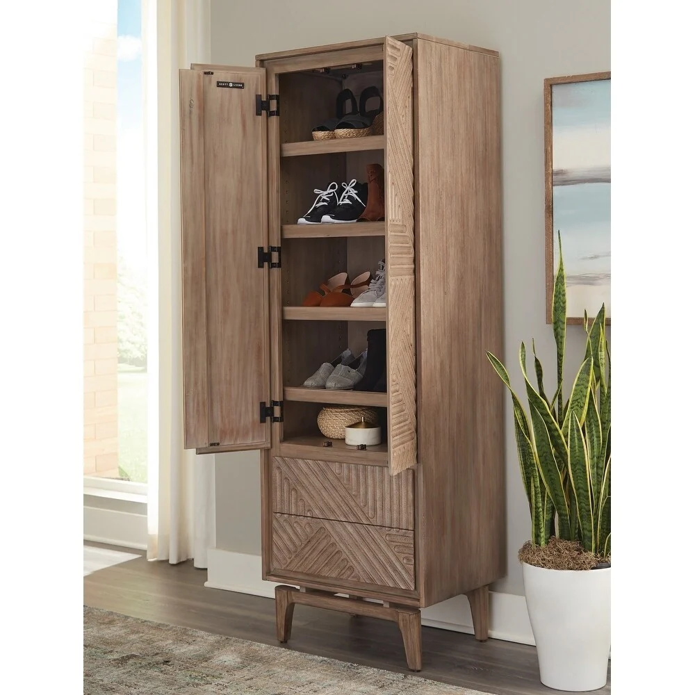 Racine Sandstone Shoe Cabinet