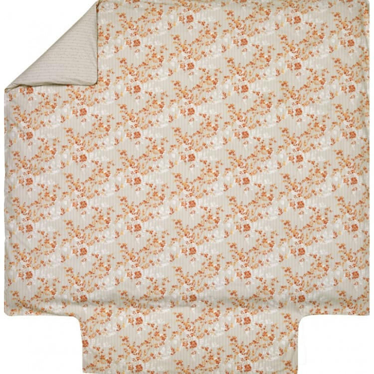 SOUS LE VENT - Housse de couette en Coton Orange 260x240 cm