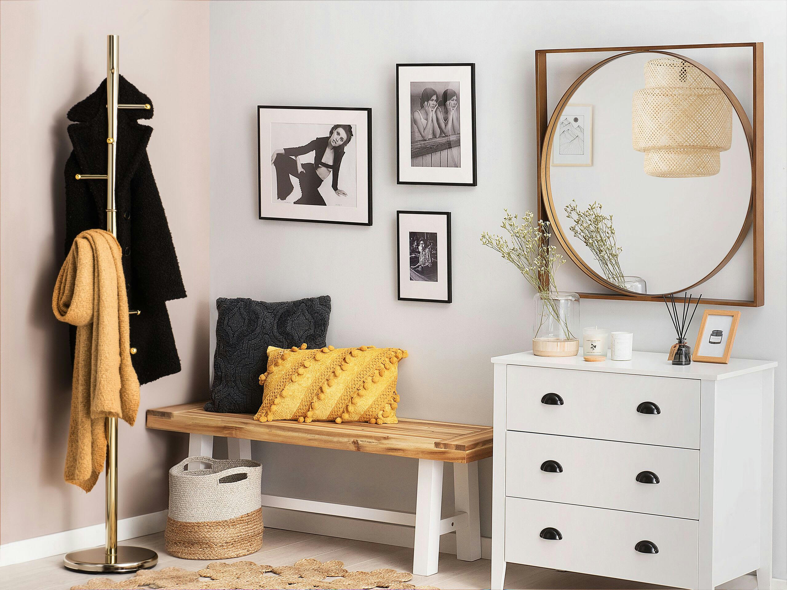 CLOVIS - Porte-manteau doré