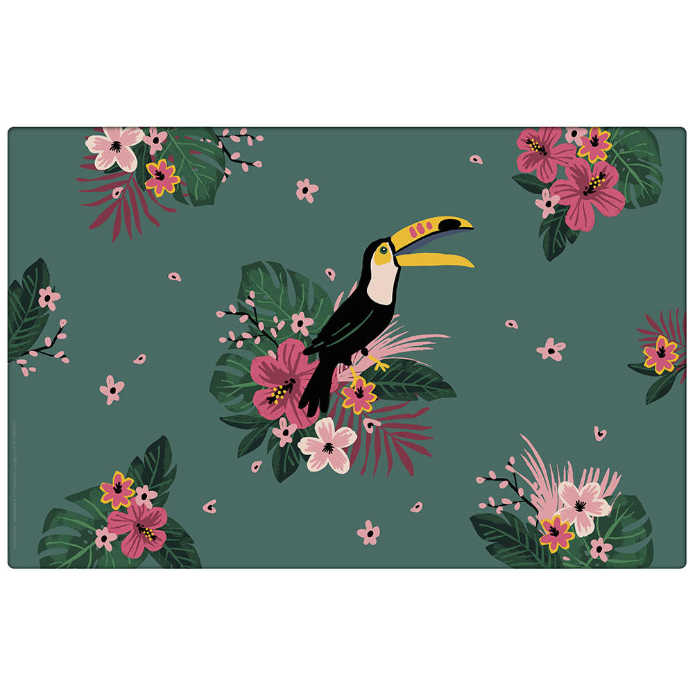 JUNGLE - Set de table toucan 43x28cm