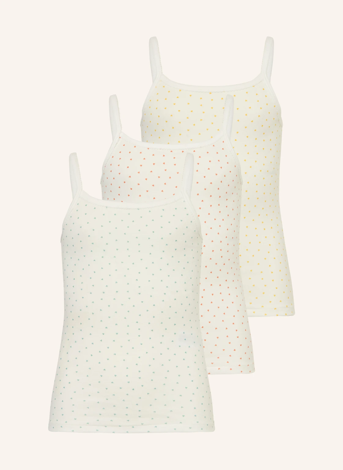 PETIT BATEAU 3er-Pack Tops