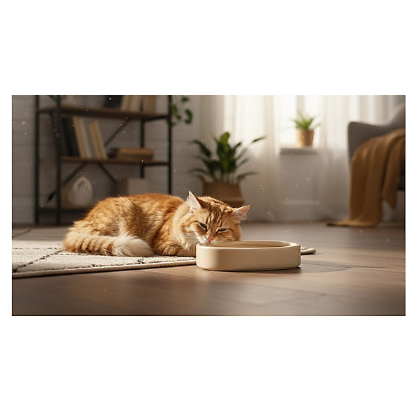 Gamelle ronde pour chat nourriture et eau Zara