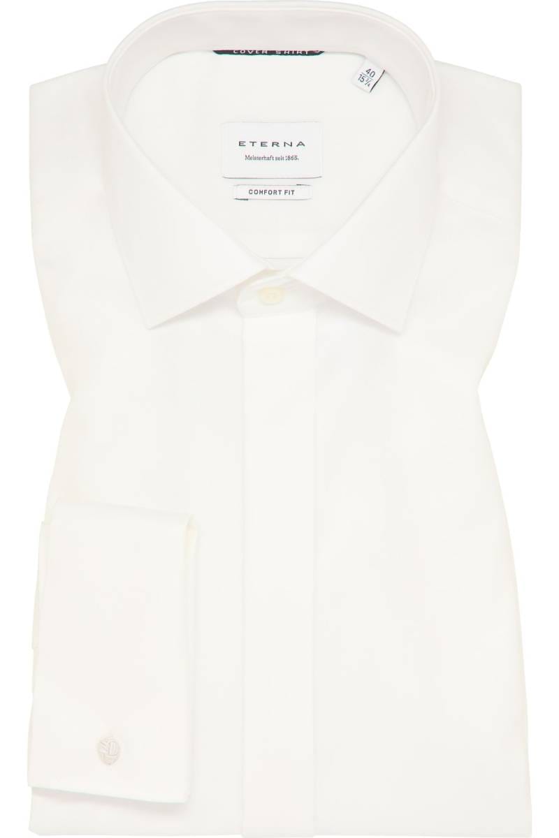ETERNA Cover Shirt Comfort Fit Galahemd champagner, Einfarbig