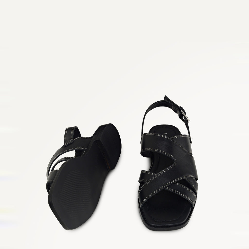 The Evie - Luxe Artisan Flat Sandal