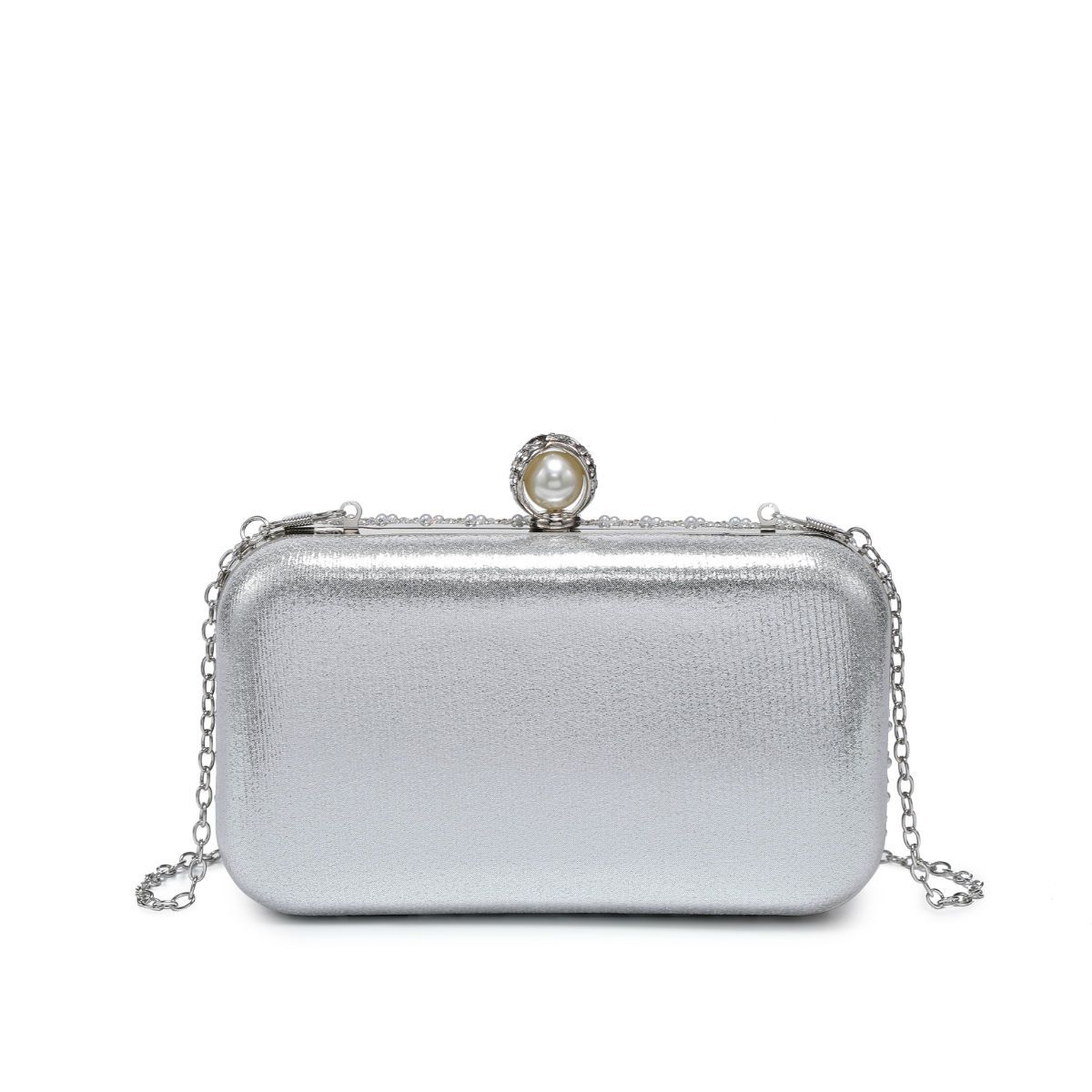 JFY Diamante Single Side Pearl Bag