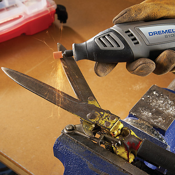 3 meules à rectifier Dremel oxyde d'aluminium 6.4 mm