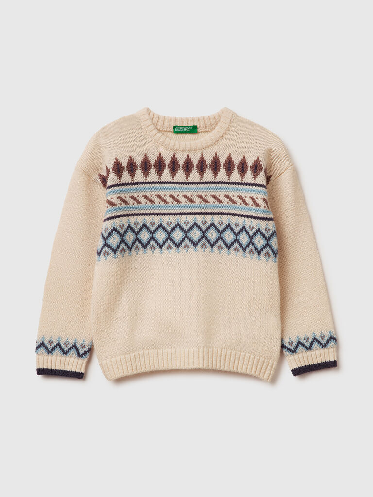 Jacquard sweater