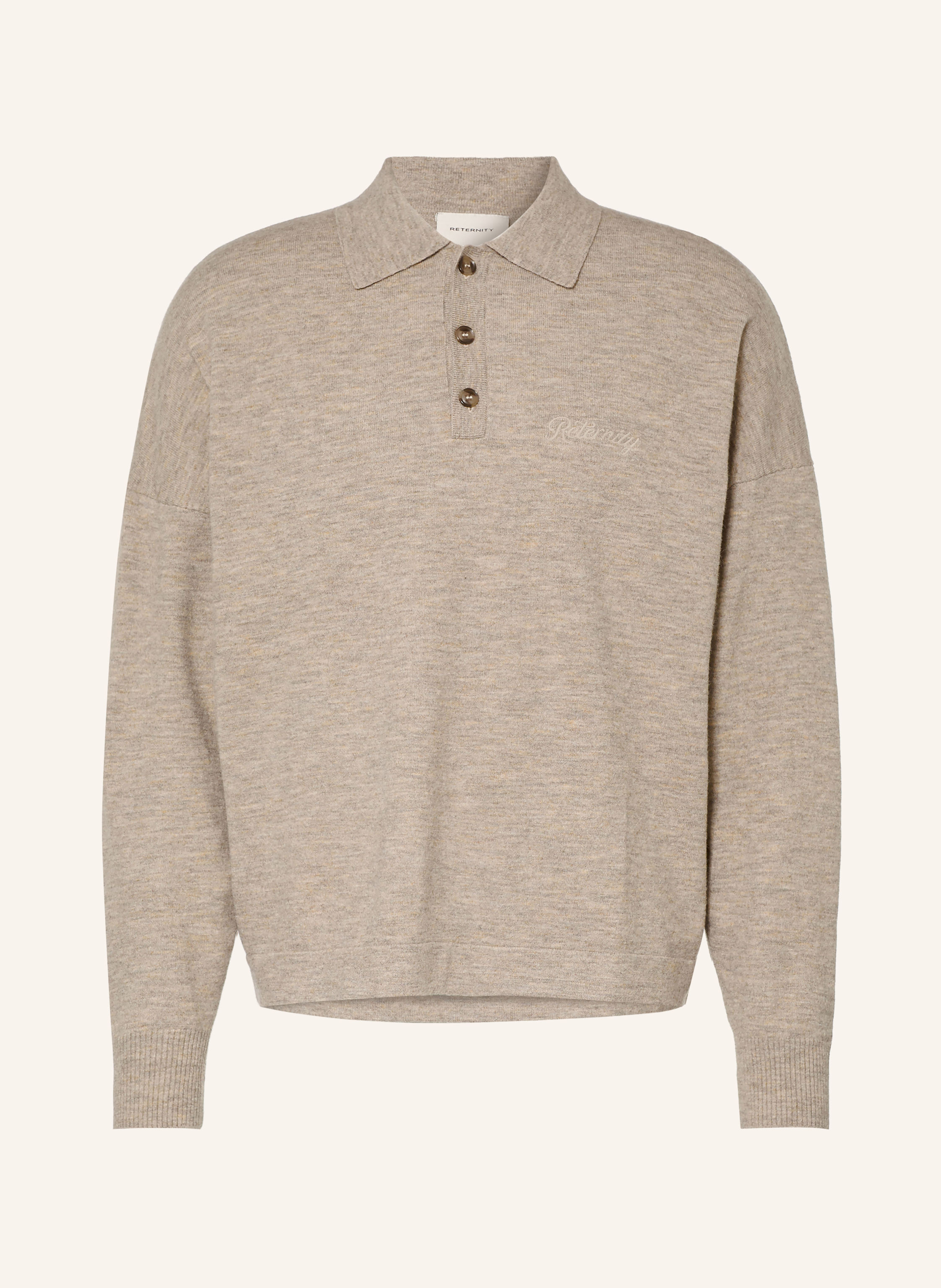 RETERNITY Strick-Poloshirt DESIGNED TO CREATE