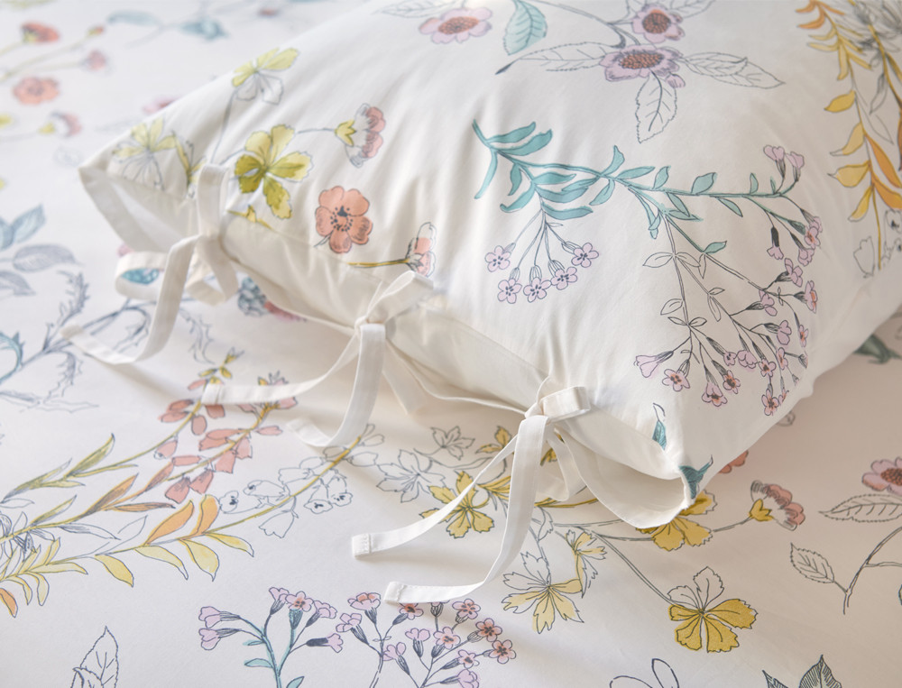 Linge de litEn aquarelle