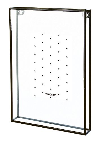 vtwonen Rechthoekige Fotolijst - Metaal - Zwart fotolijstje - Voor fotolijsten collage - 20x28 cm