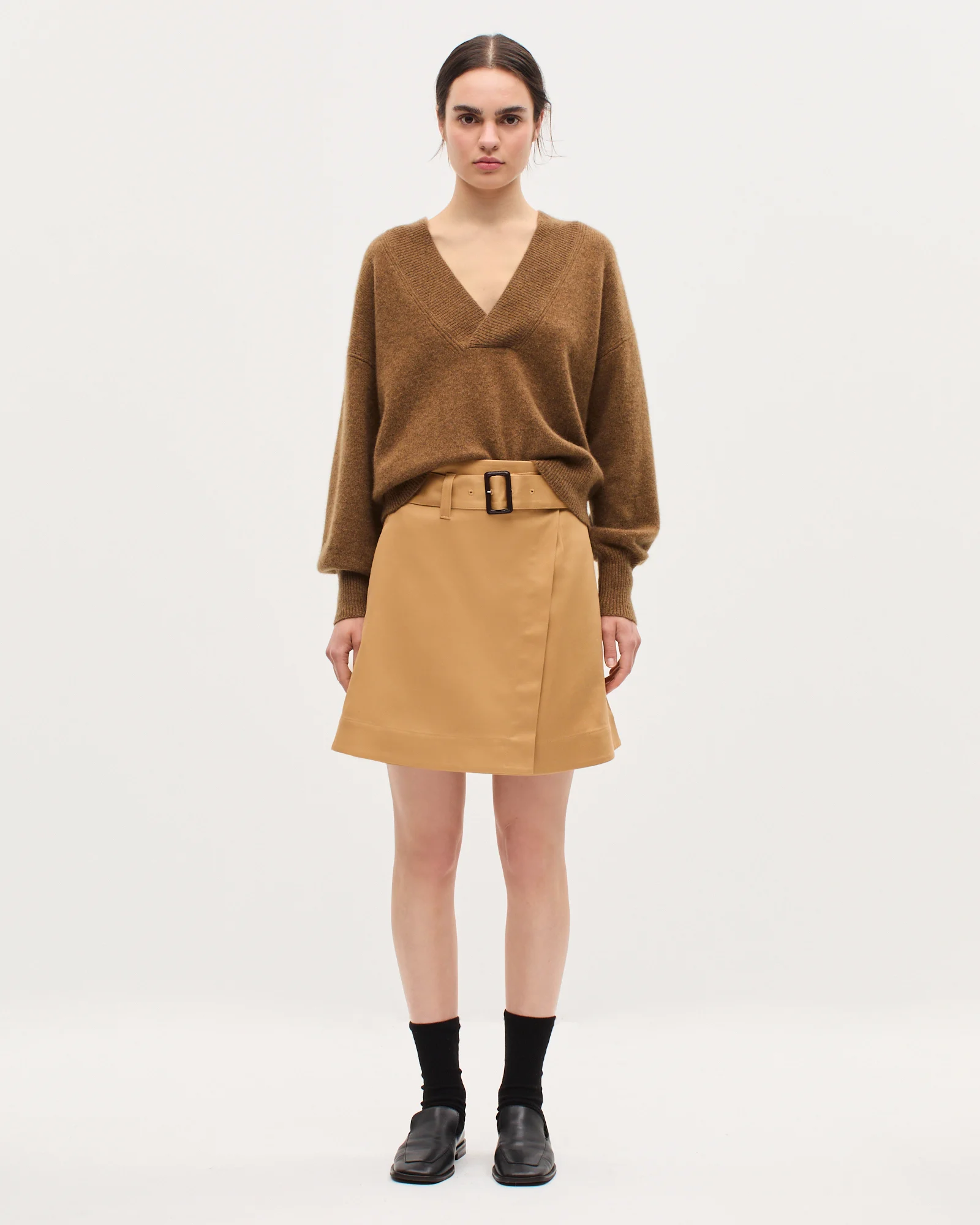 Jupe courte portefeuille