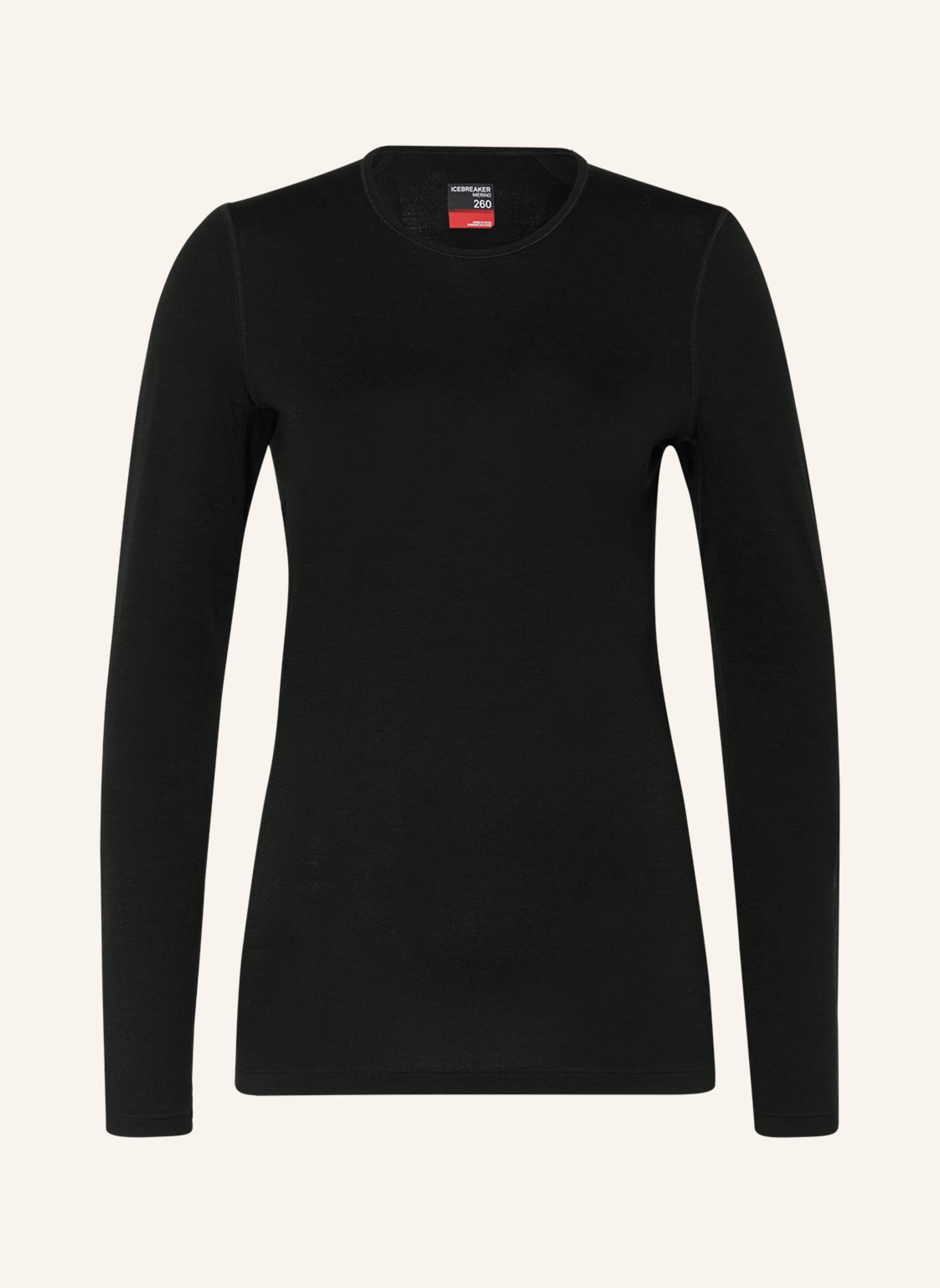 icebreaker Funktionswäsche-Shirt 260 TECH aus Merinowolle