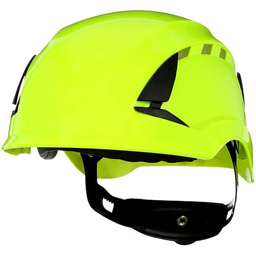 3M SecureFit X5514V-CE-4 Casque de protection ventilé EN 397 vert fluorescent