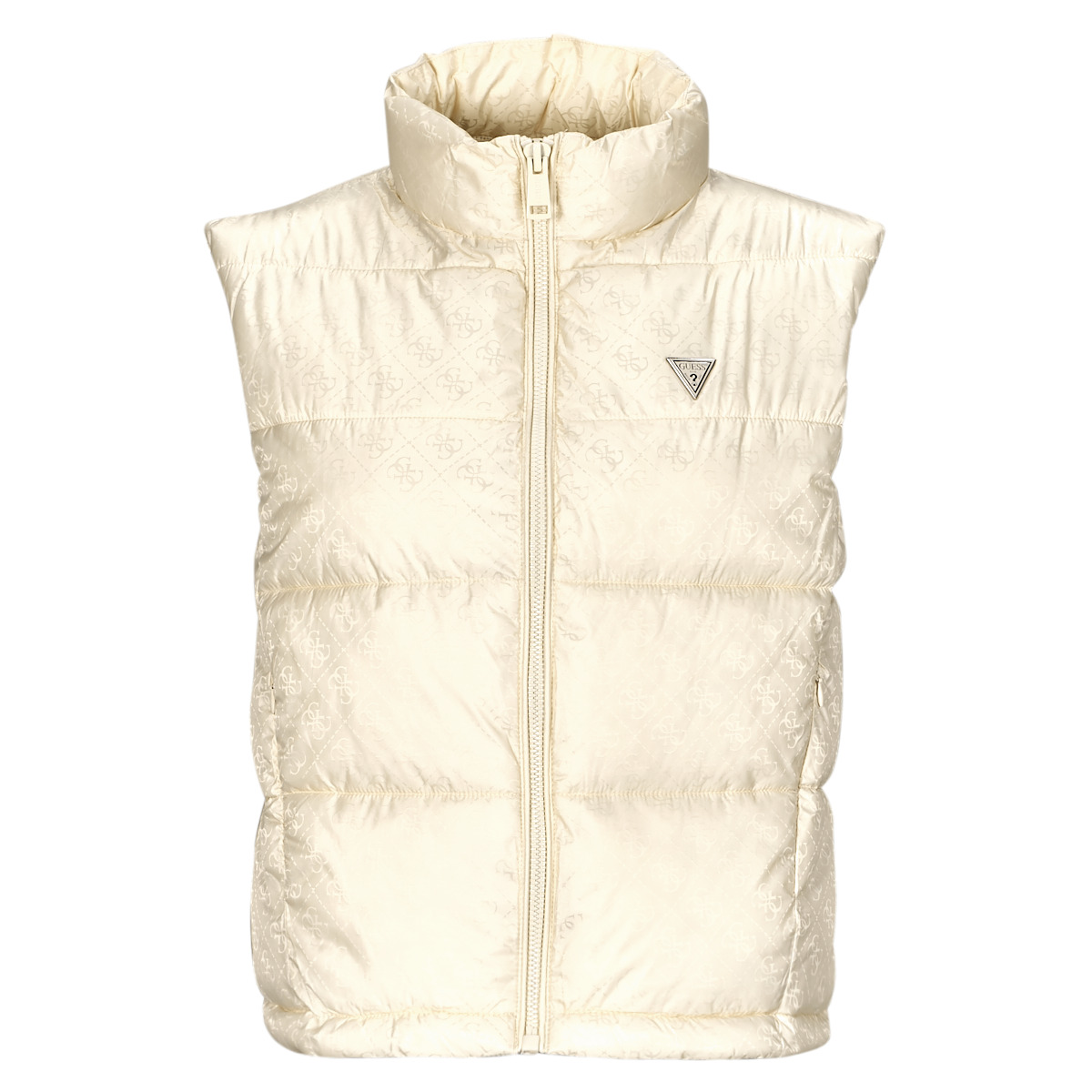 Guess - NEW 4G LOGO PADDED VEST - Beige