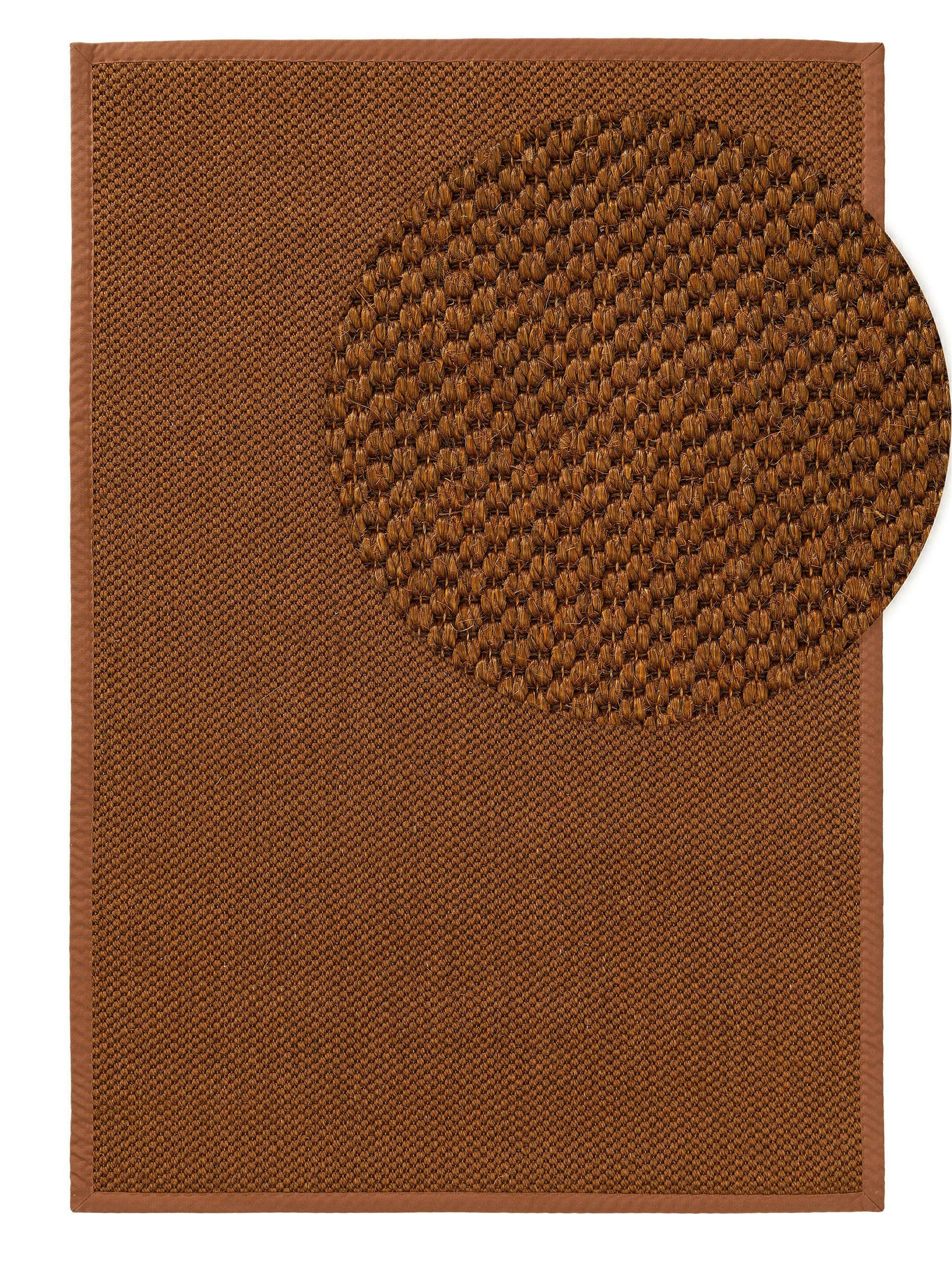 GRETA - Tapis sisal marron clair 140x200