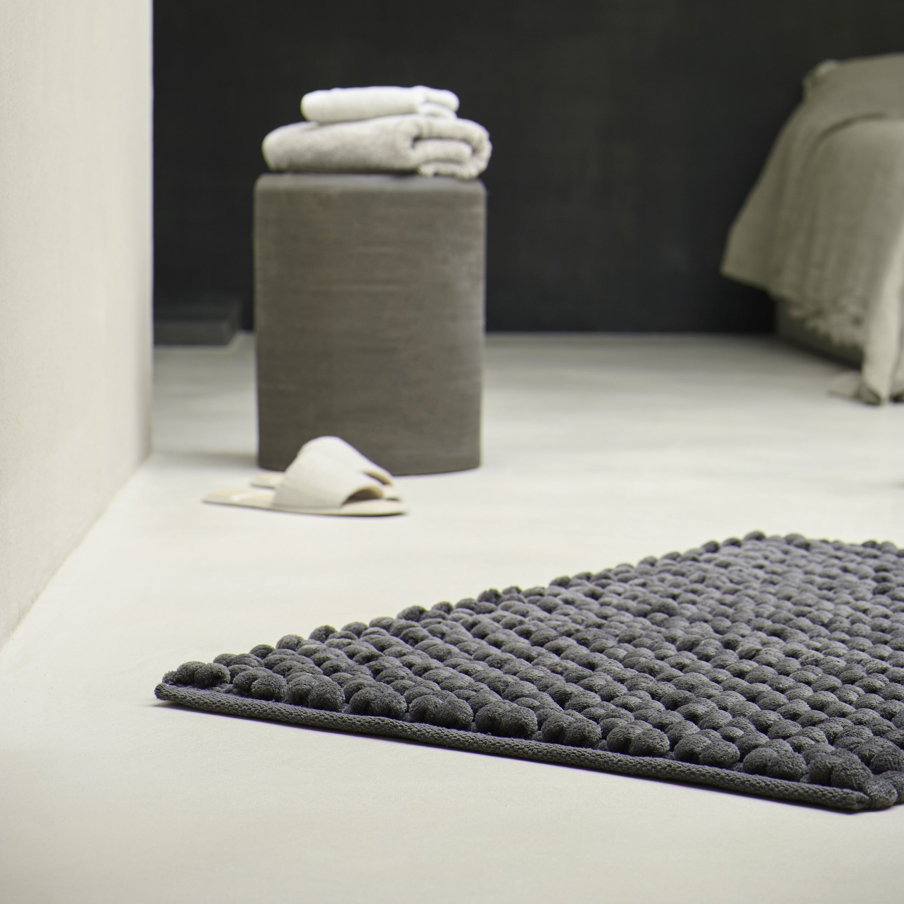 Aquanova Nomad Badmat 60 x 100 cm - Slate