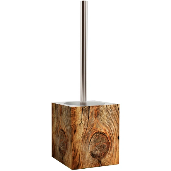 WC-Bürste »Rustikal 2«, H 37 cm, Braun, Rechteckig