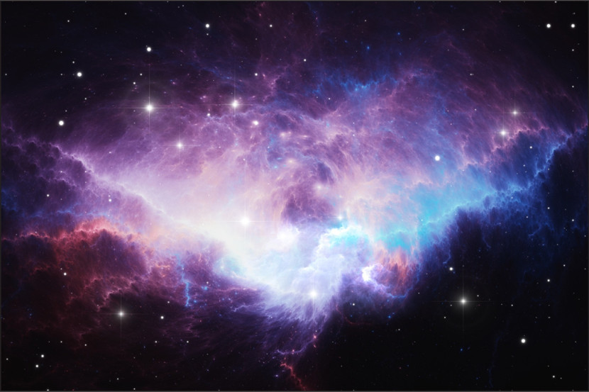 Fototapeta Ścienna MGŁAWICA Kosmos Gwiazdy 90x60cm