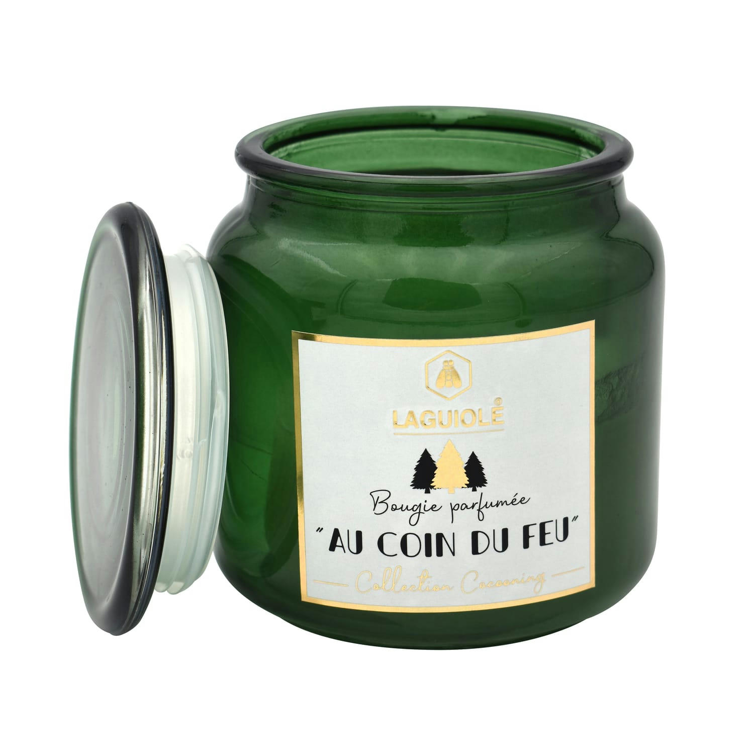 - Bougie parfumée au feu de bois - 200g