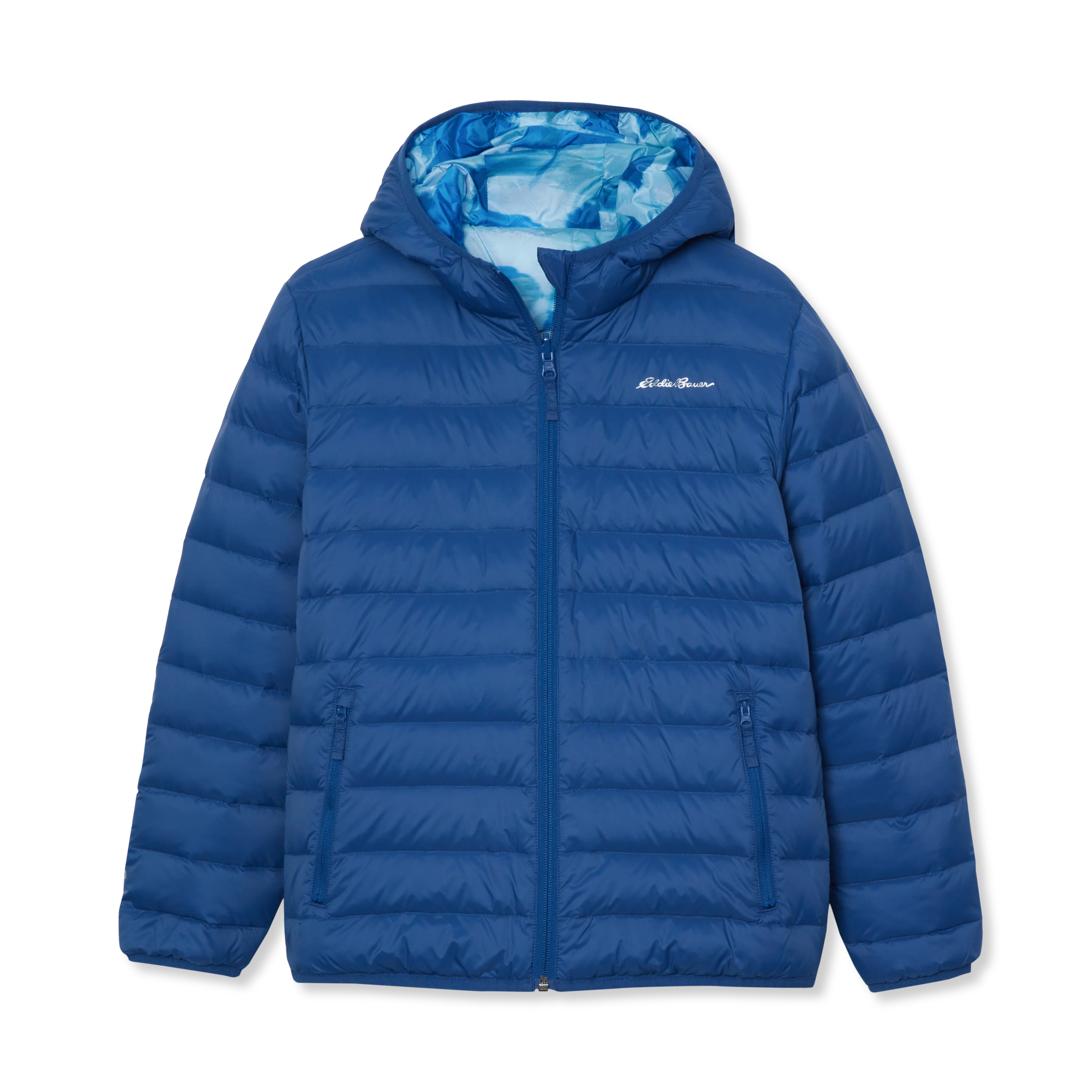 Kids' CirrusLite Reversible Down Hooded Jacket