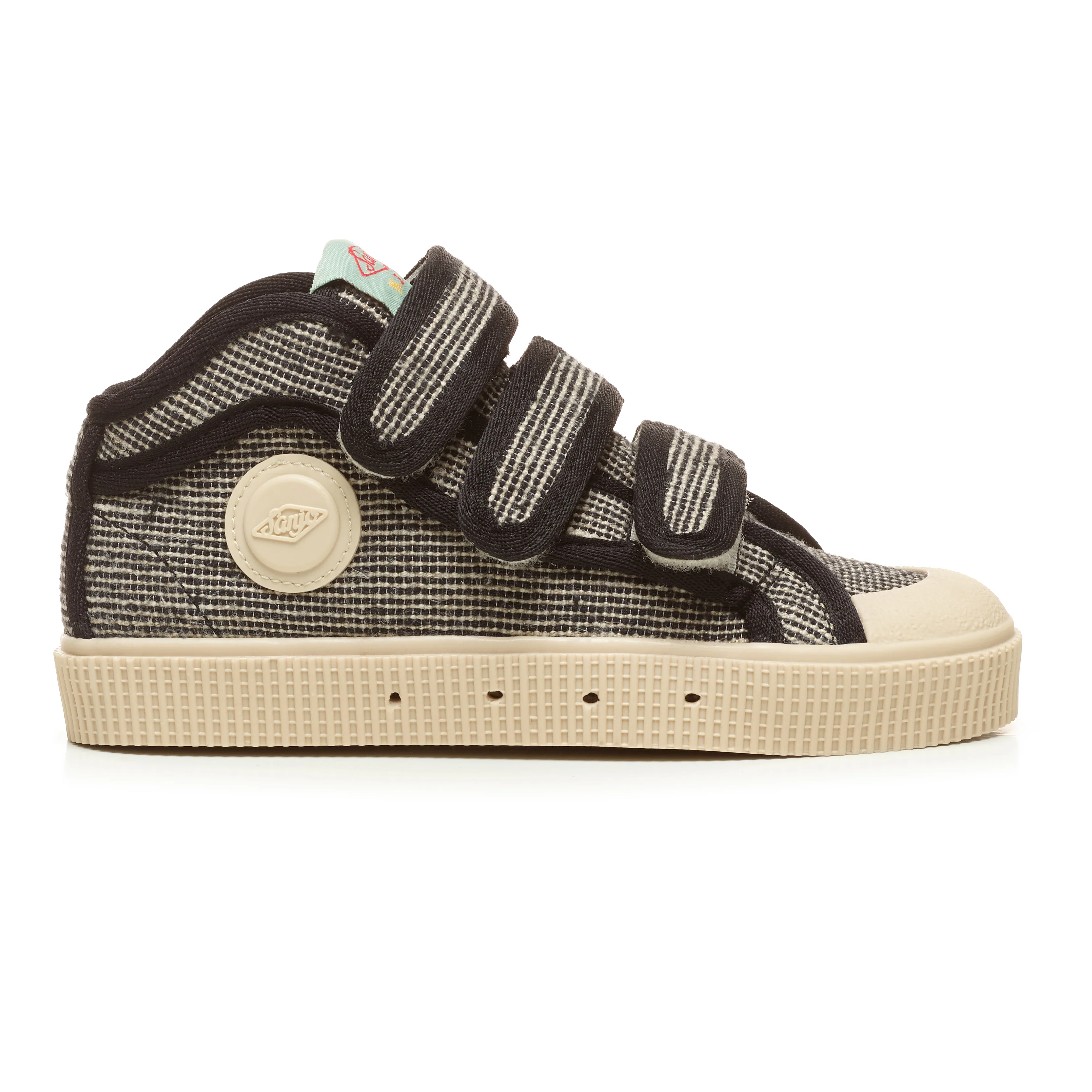 Sanjo Kids V100 Linen // Black
