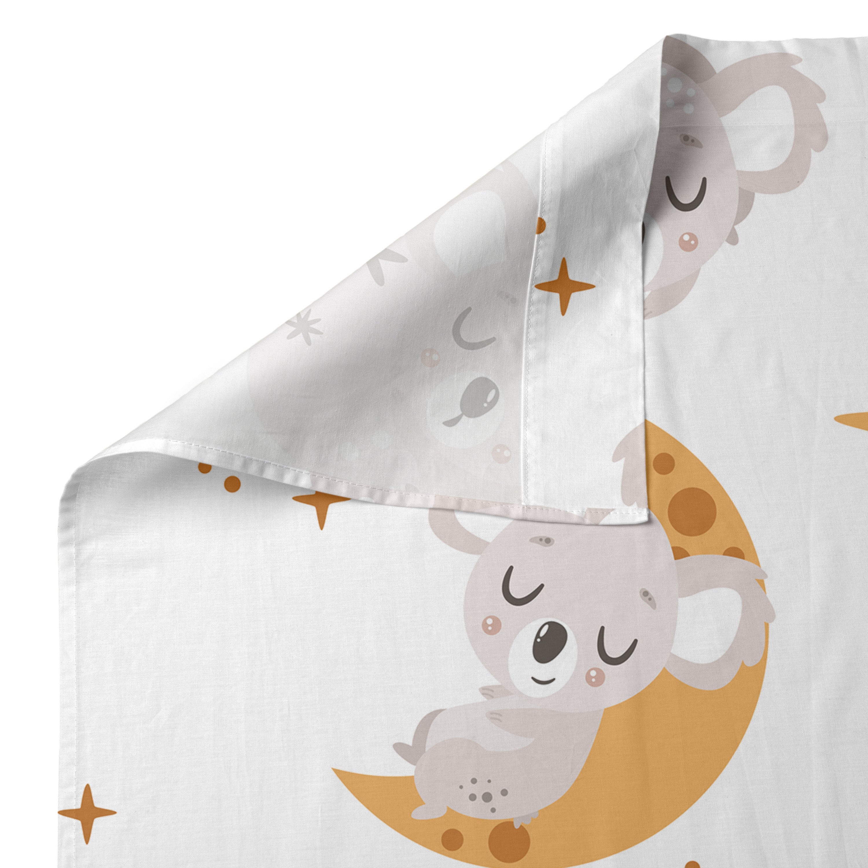 Baby koala Laken Set ledikant 2-delig Moshi Moshi, Veelkleurig, 100% k