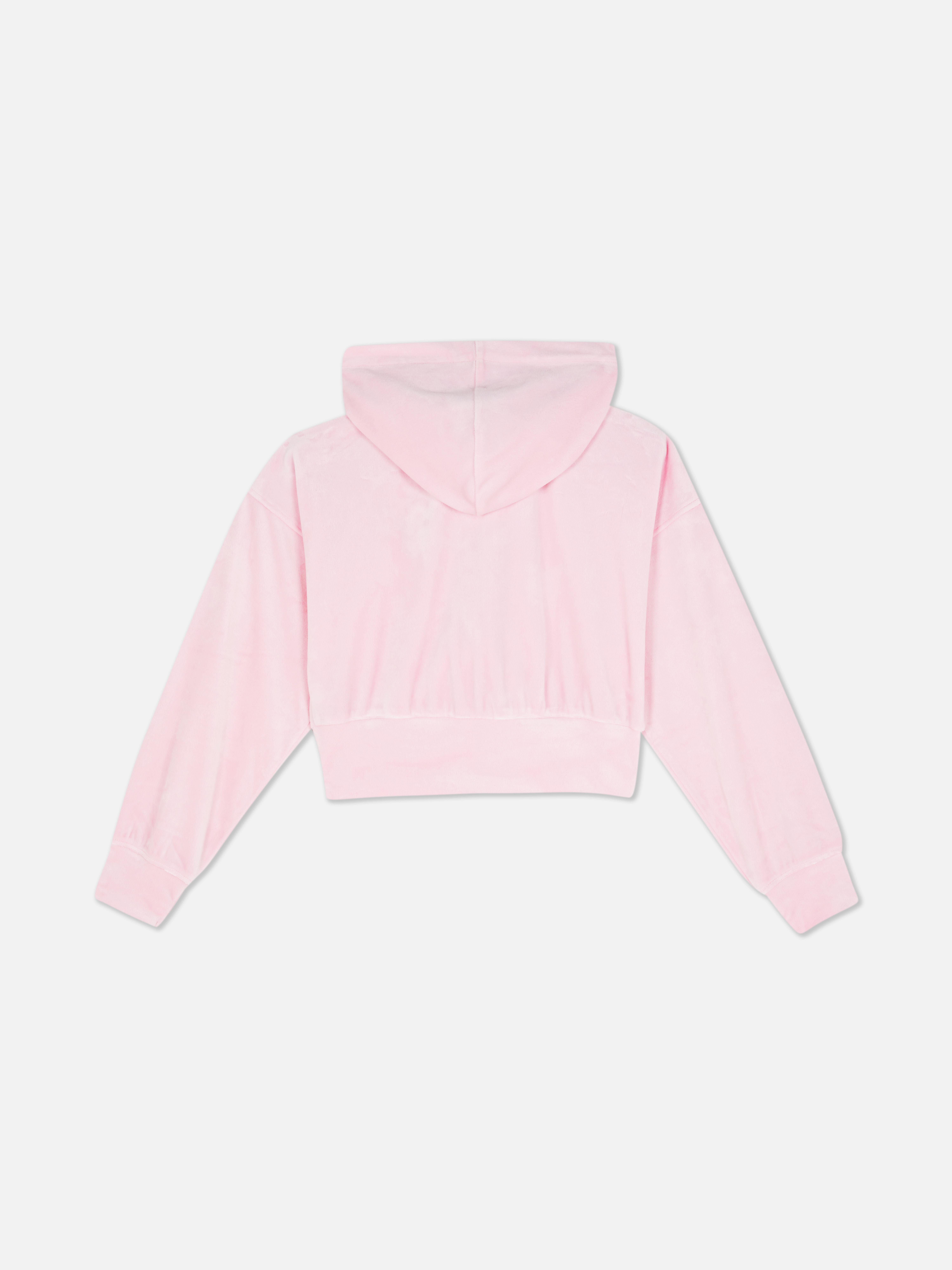 7-15yrs | Wicked The Movie Glinda Zip-Up Cozy Hoodie