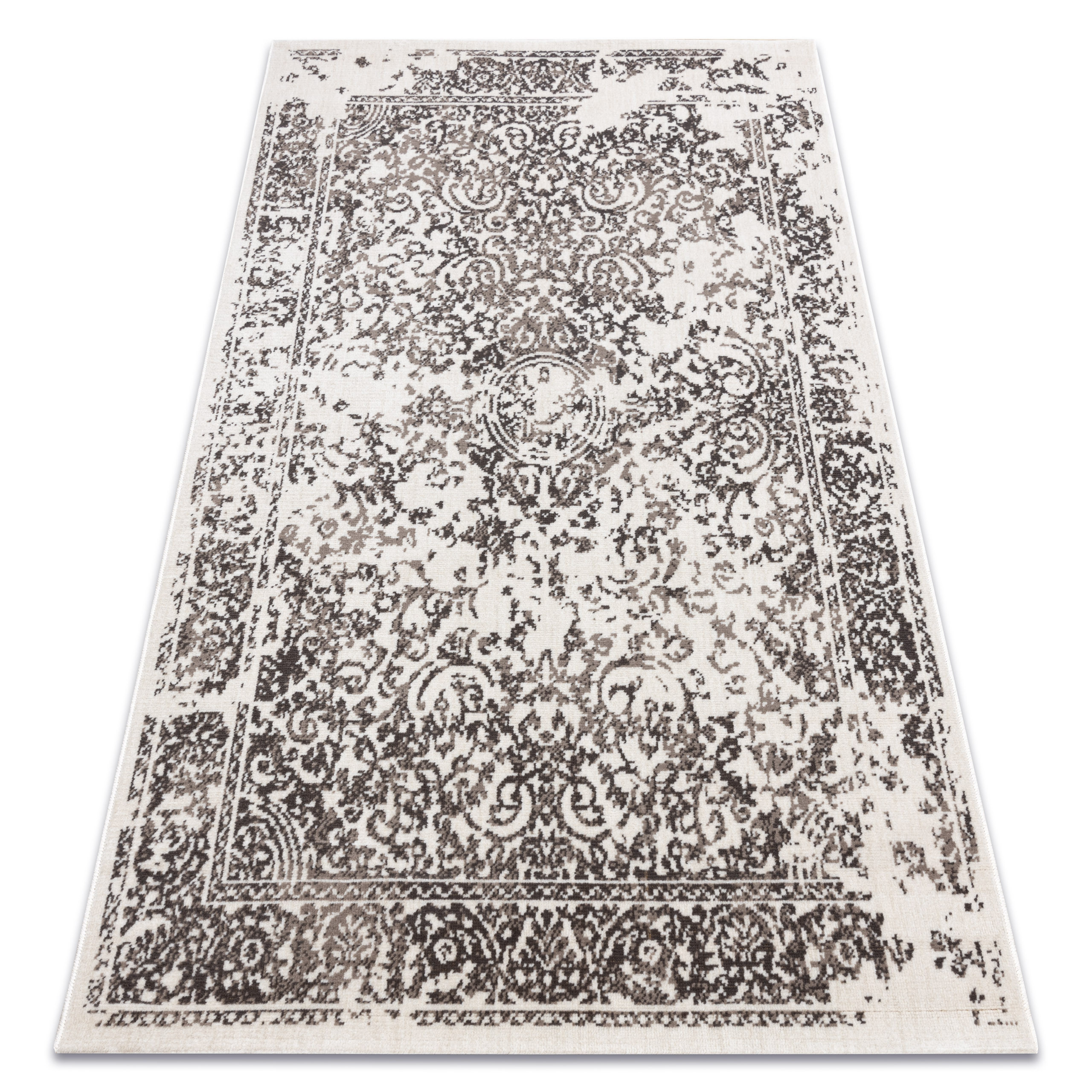Dywan Vintage 22208765 beż rozeta klasyczny 120x170 cm
