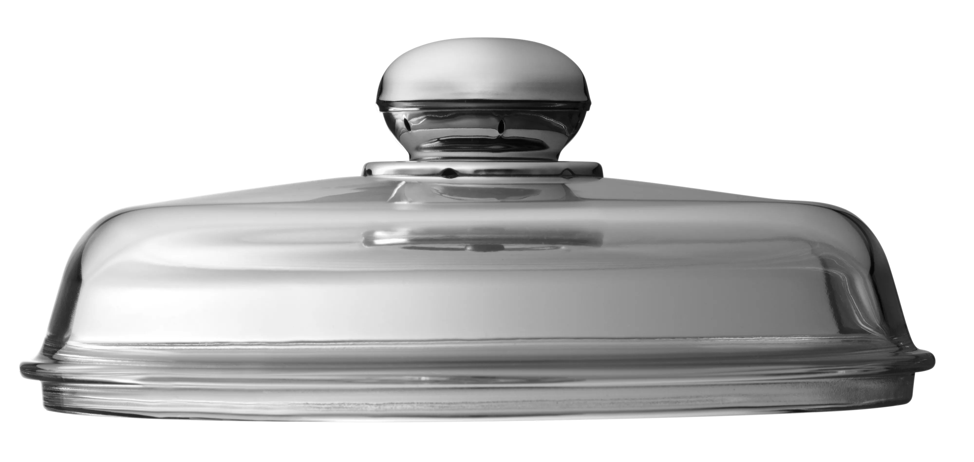 Silit Glass Lid with stainless steel knob 24cm