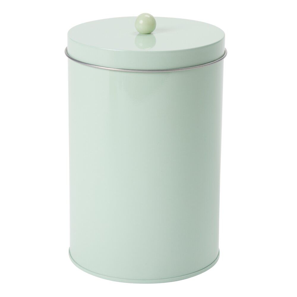 BoÎte de conservation ronde étain Ø10xH15cm (3 modèles)