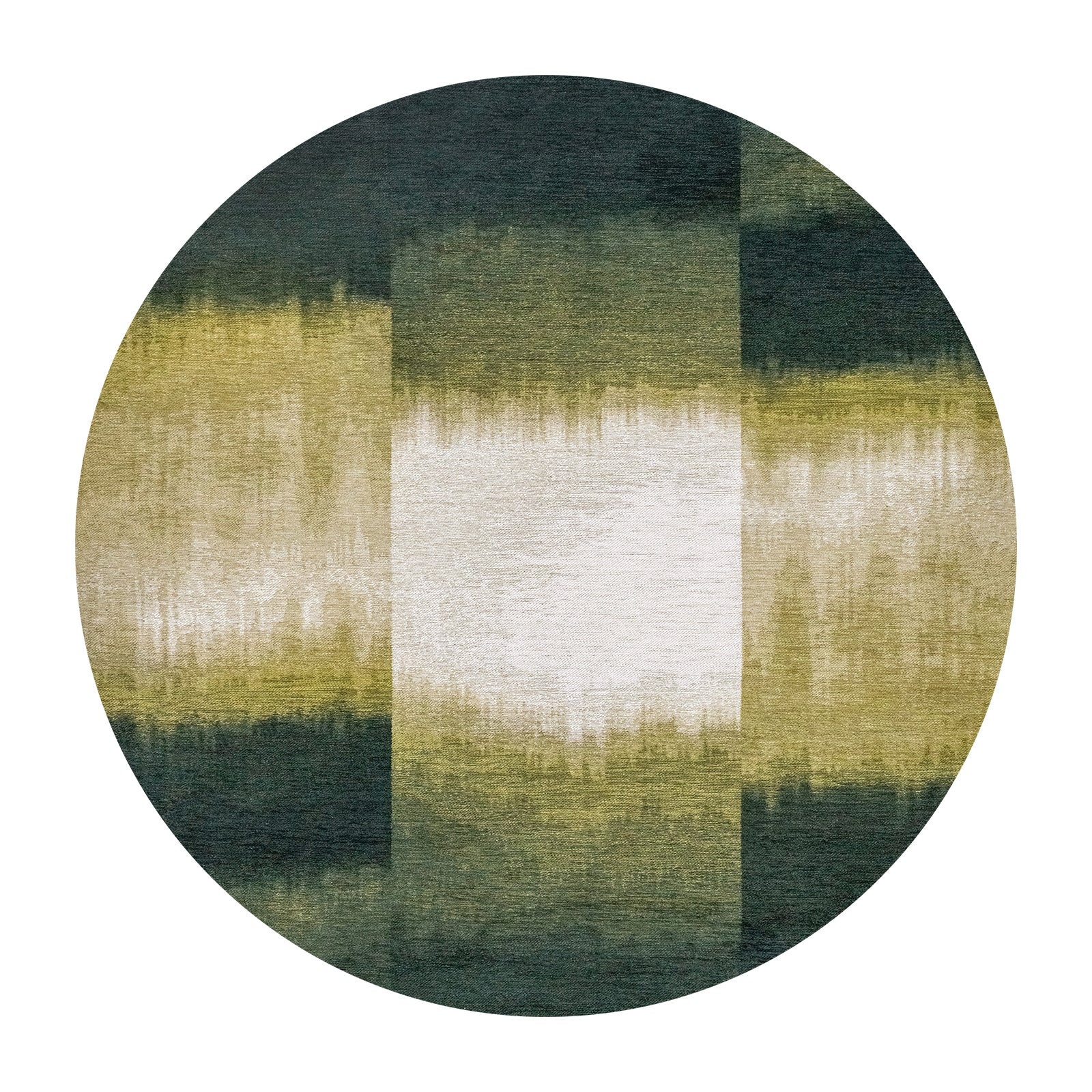 Ecorugs vloerkleed Forest Mood - groen - 140x140cm