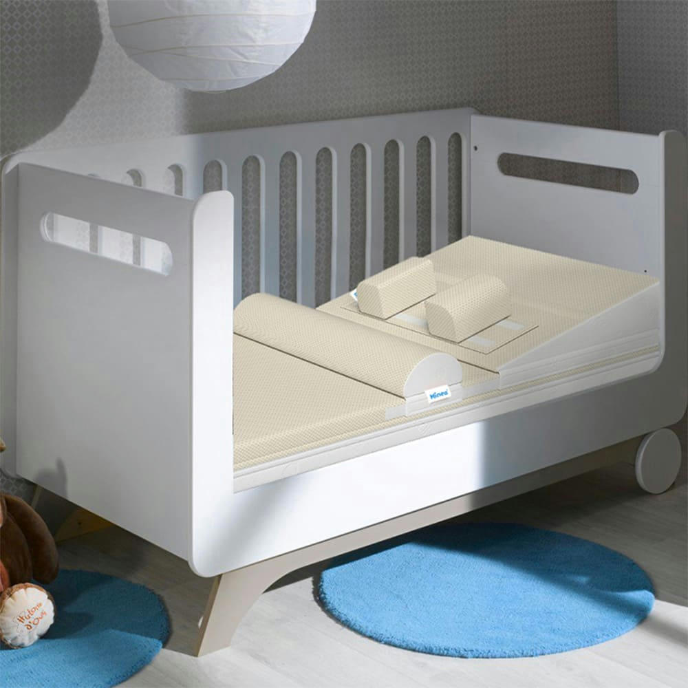 MINEA - Kit complet  Bébé  Matelas Mousse HD + Accessoires
