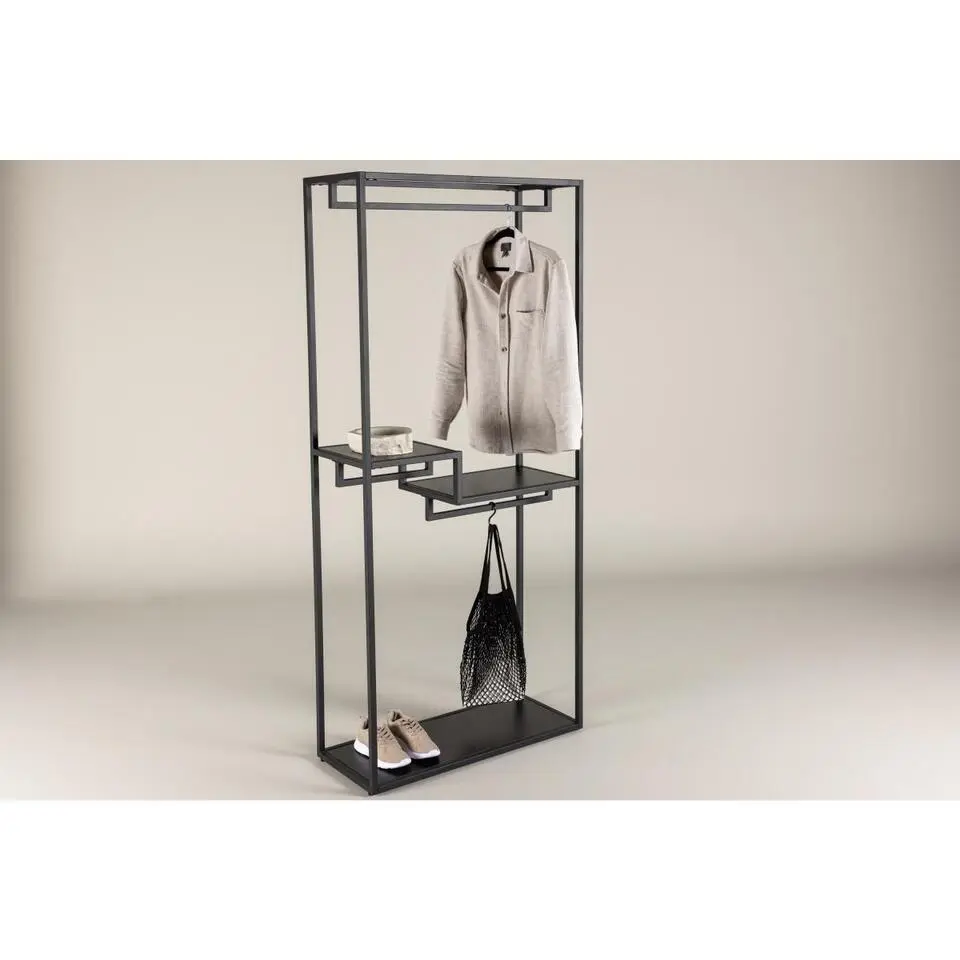 Svea - Ilaria kledingrek - 85 x 188 cm - zwart