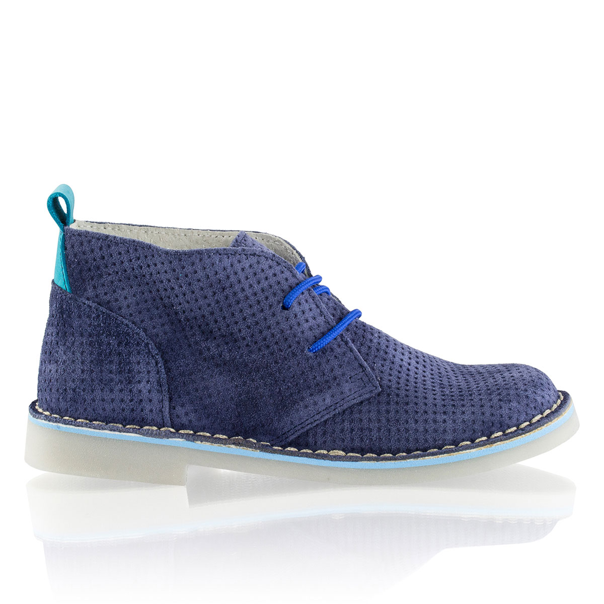 Russell & Bromley GOBI PERF Lace Up Desert Boot