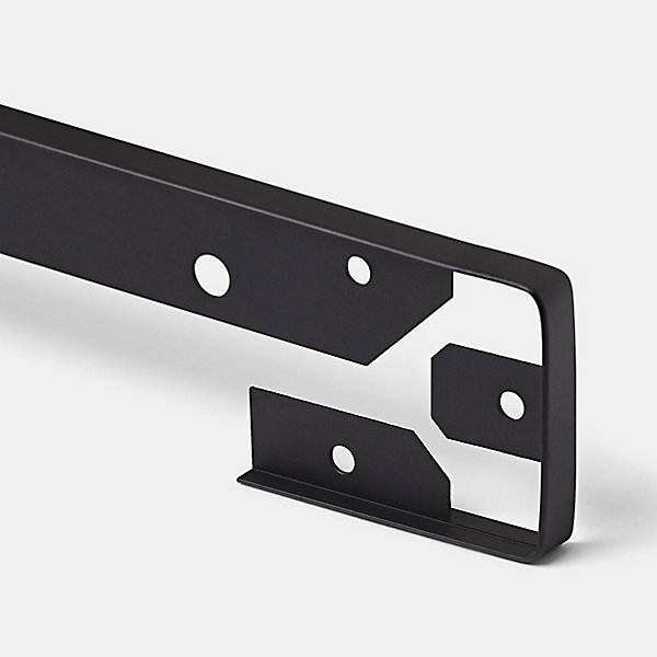 Joint pour plan de travail GoodHome Nantua Noir l. 40 mm x H. 16 mm
