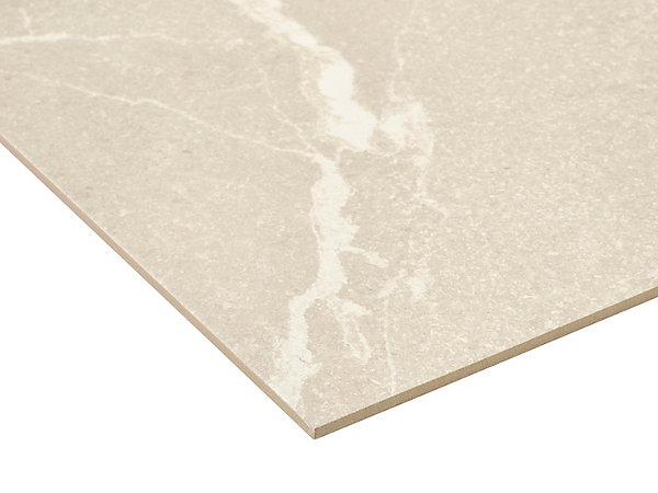 Carrelage sol extérieur effet pierre beige L.45 x l.45 cm x ép.8 mm, Bodo