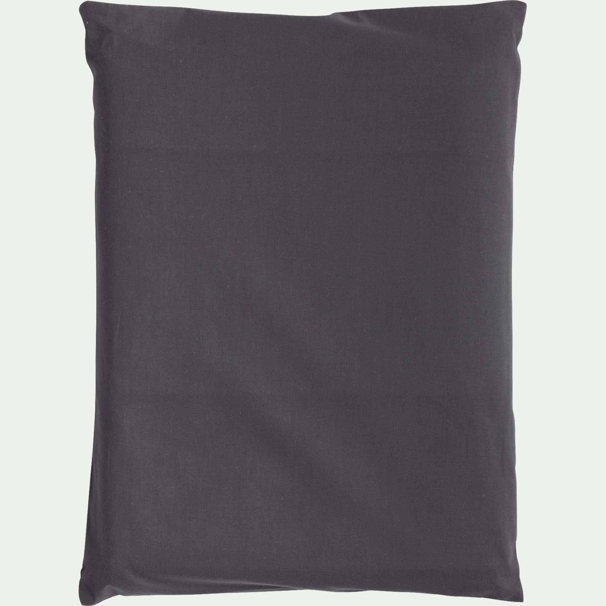 CALANQUES - Drap plat en coton 270x300cm - gris ardoise