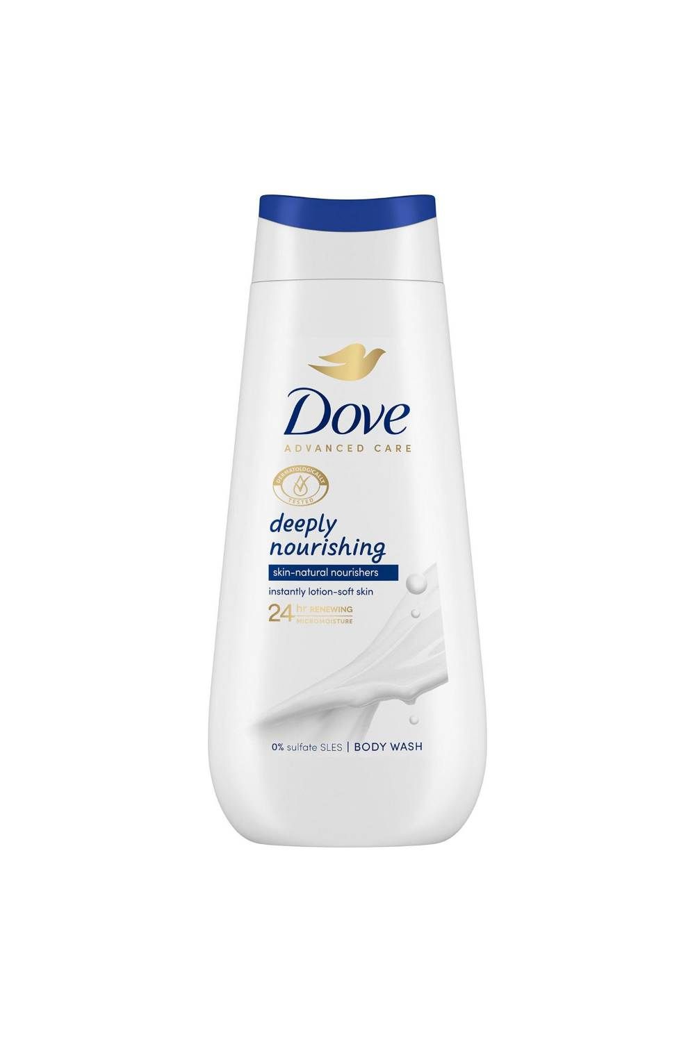 Dove Bodywash' Deeply Nourishing 24H Renewing Micromoisture, 3x 225ml