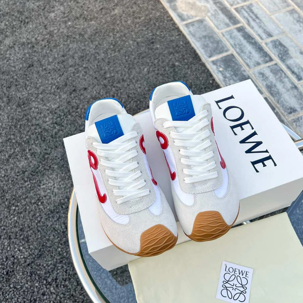 Loewe Flow Runner in nylon and suede
