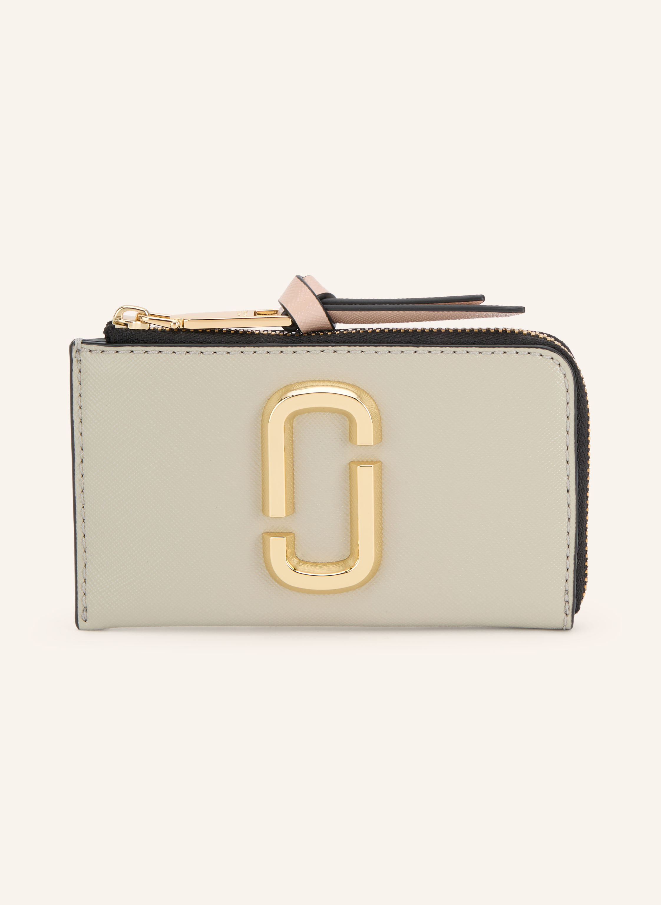 MARC JACOBS Saffiano-Geldbörse THE SNAPSHOT TOP ZIP MULTI WALLET
