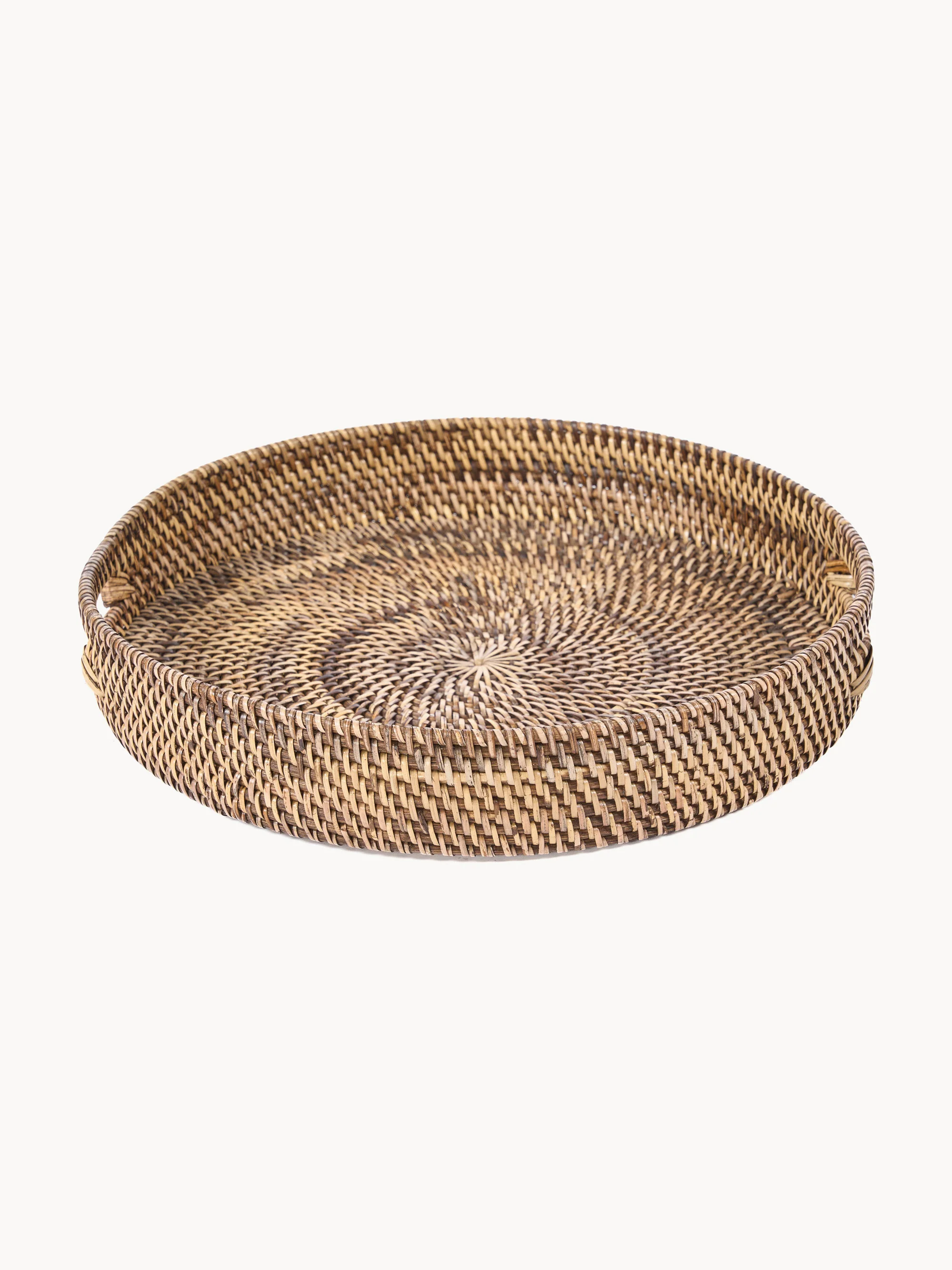 Deko-Tablett Carry-All aus Rattan