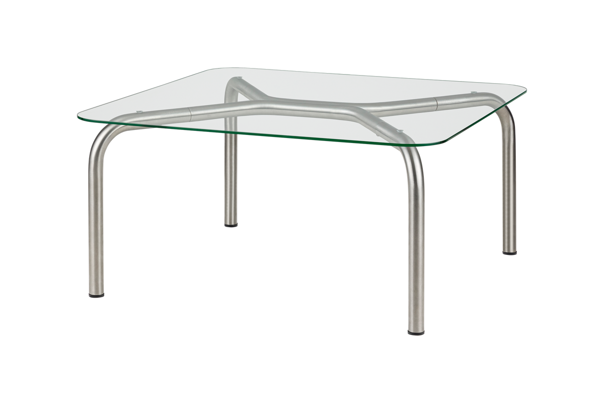 noo.ma UKU Salontafel - Brushed Steel