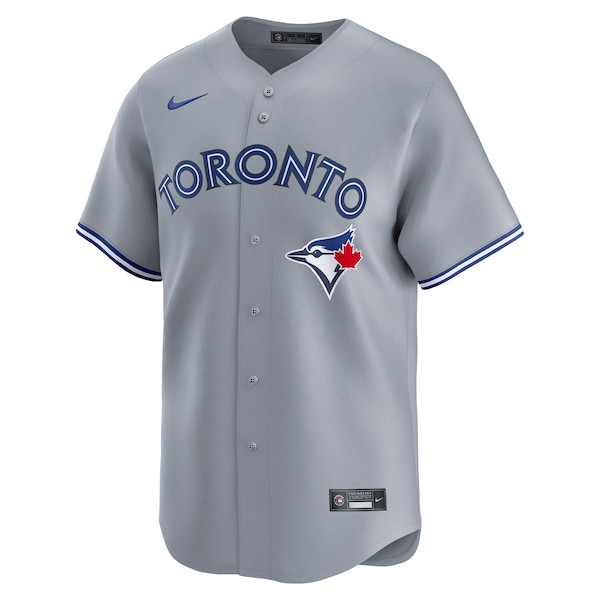 Toronto Blue Jays Nike Away Limited Jersey - Gray